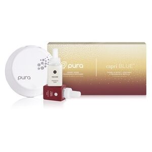 Pura Capri Blue Smart diffuser set Tinsel & Spice, New